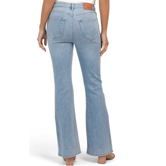 NWOT  Hidden The Happi Distressed Flare Jeans - Picture 2 of 2